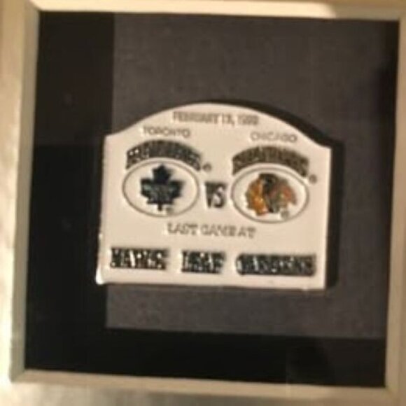 Framed Programs 2 Last Game Maple Leaf Gardens, First game Air Canada Centre Vin - Picture 16 of 16